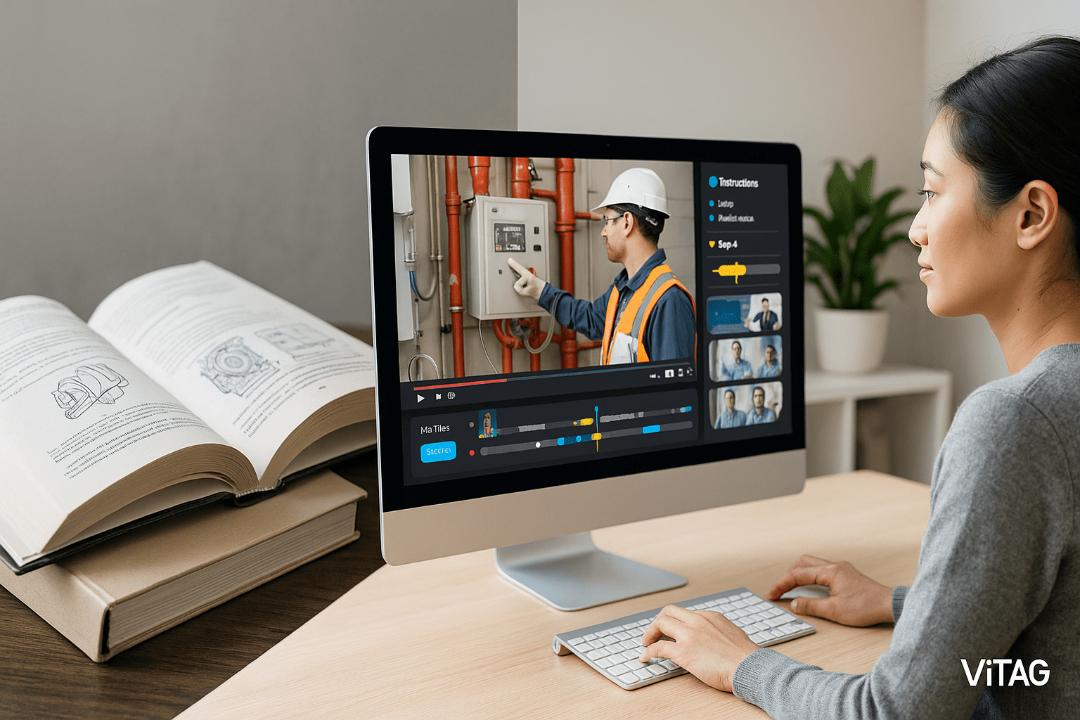 Manuales en vídeo para empresas: organízalos con ViTAG
